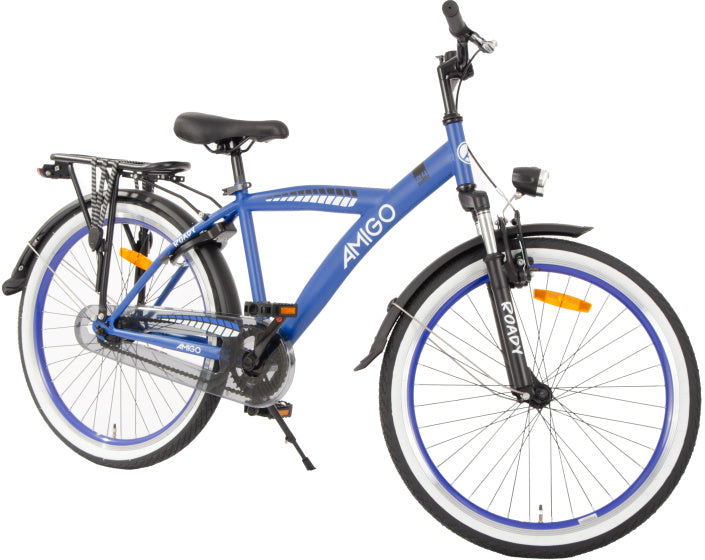 AMIGO Roady 24 Inch Jongens Terugtraprem Blauw
