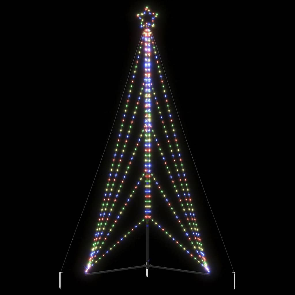 Led-Kerstboom 861 Leds Kleurrijk 478 Cm Multikleur
