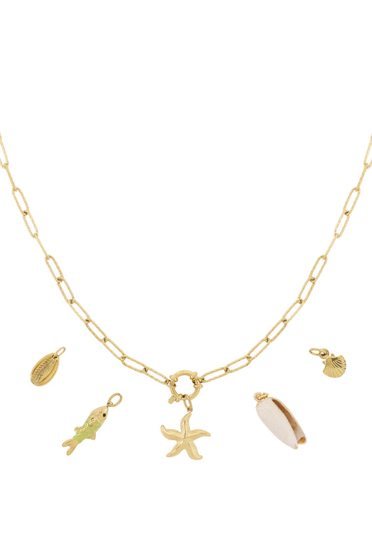 DIY-ketting van zeesterren