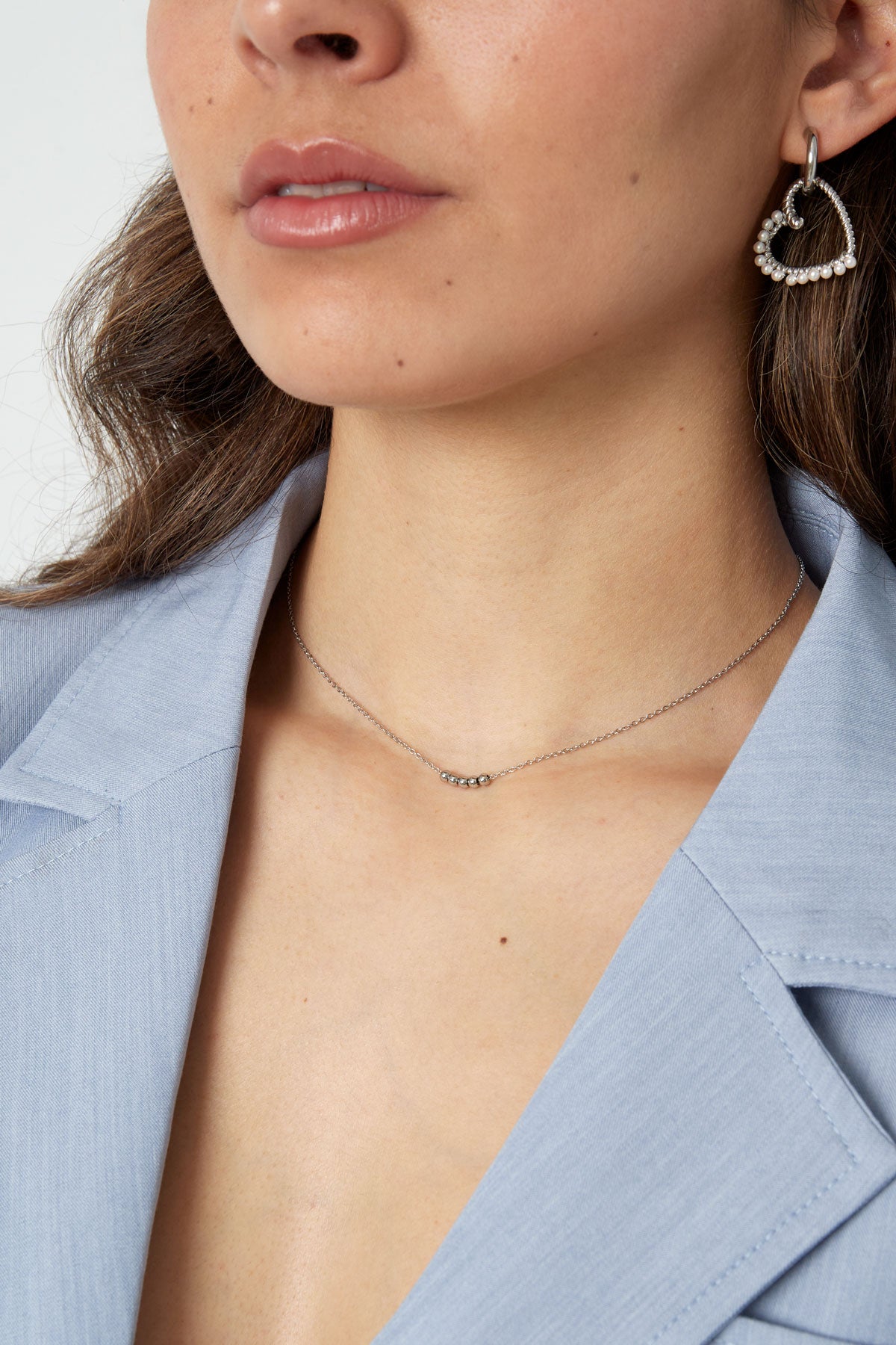 klassieke ketting met balletjes