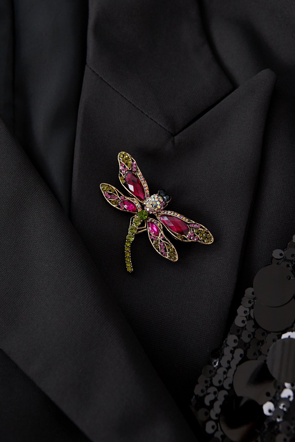 Dragonfly broche - multikleur