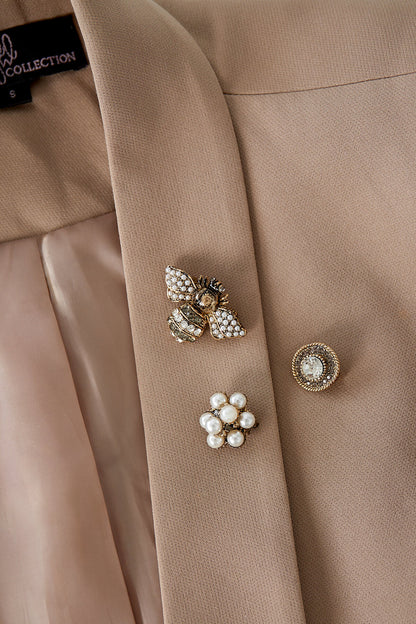 broches trio busy bee