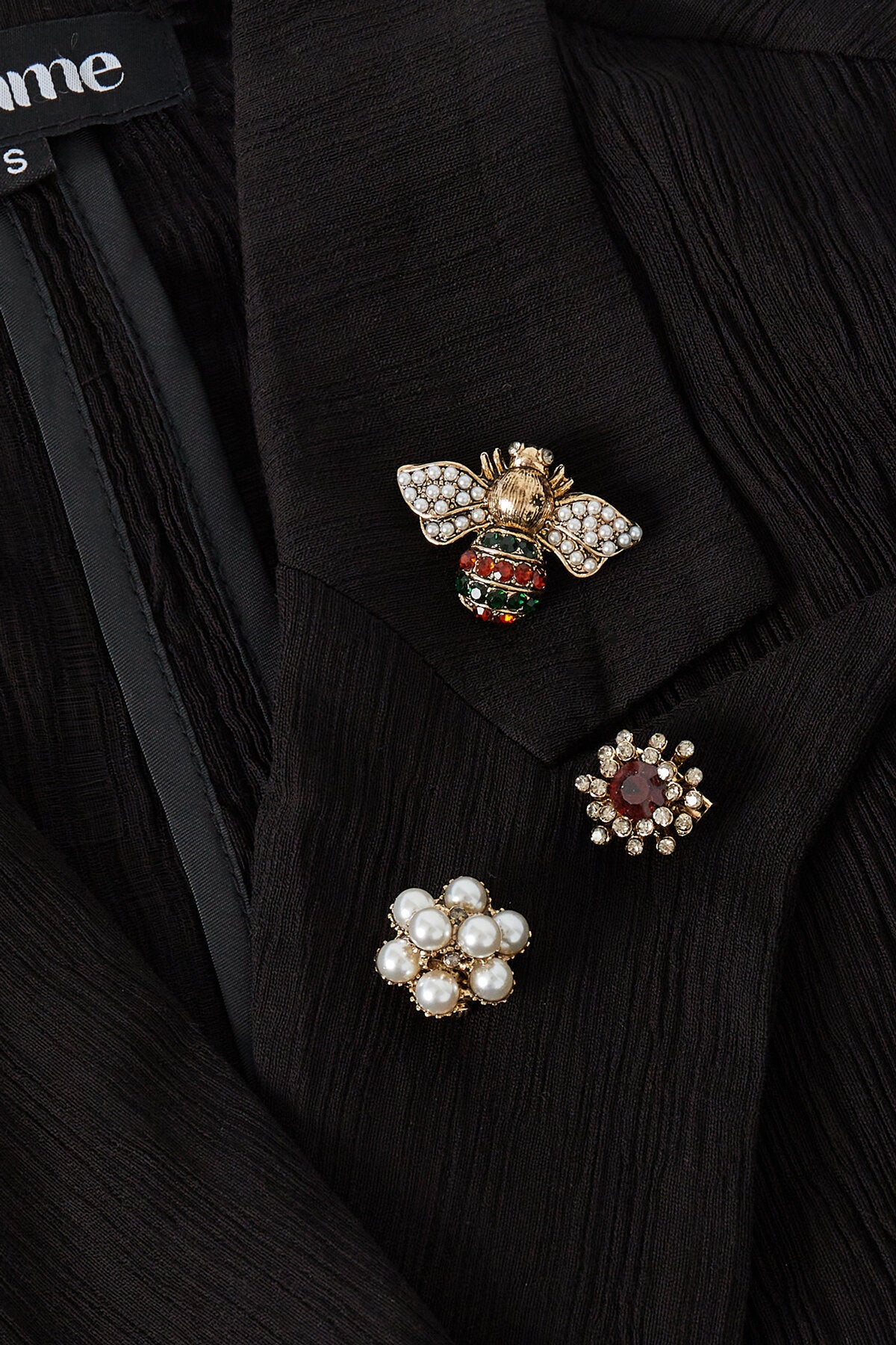 broches trio busy bee