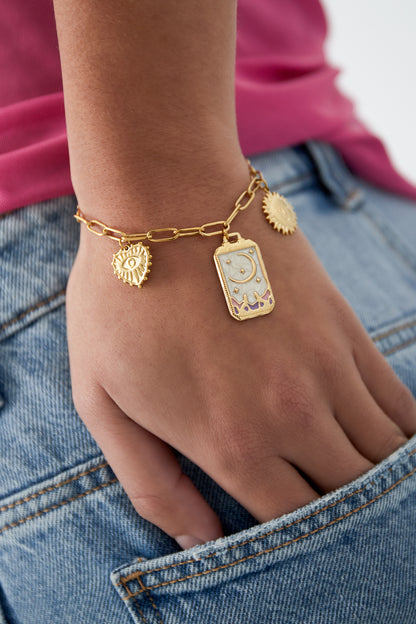 bedelarmband magic moon