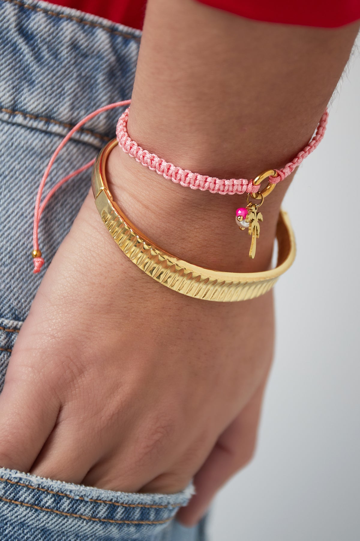 armband met structuur