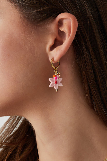 oorbellen magic flower