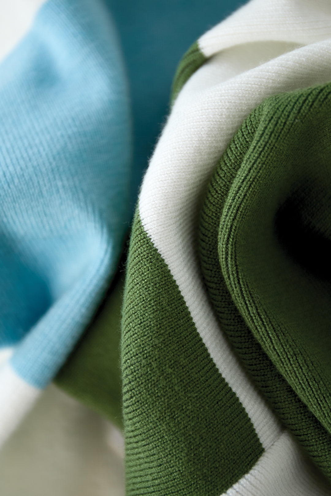 Knitted Viscose Women's Polo Sweater Stripes Fall/Winter