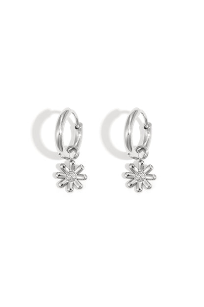 Oorbellen Little Daisy Stainless Steel