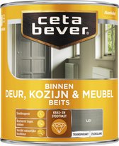 Cetabever - Binnenbeits Deur, Kozijn & Meubel Transparant Zijdeglans - Lei - 750 ML