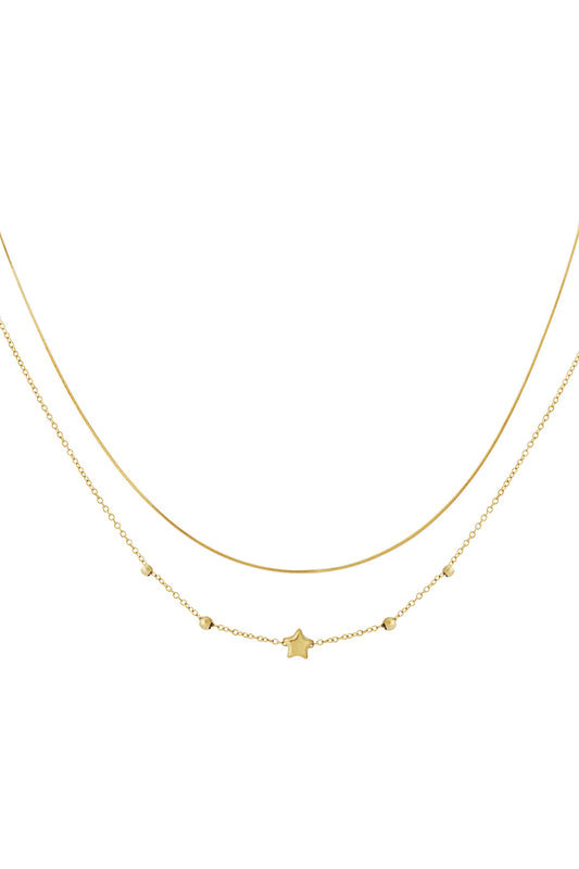 Dubbellaagse sterrenketting