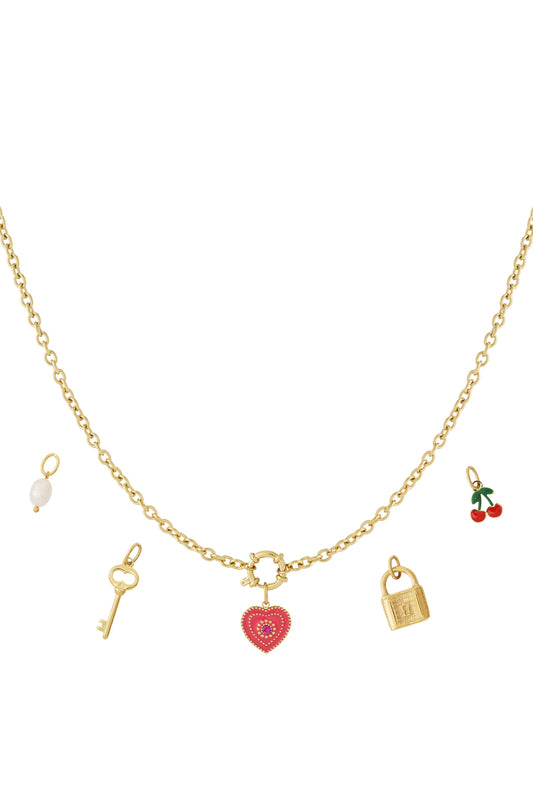 Hart DIY ketting