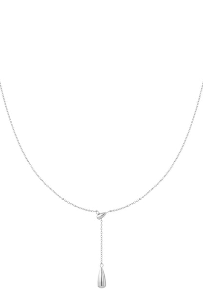 ketting met druppel bedel