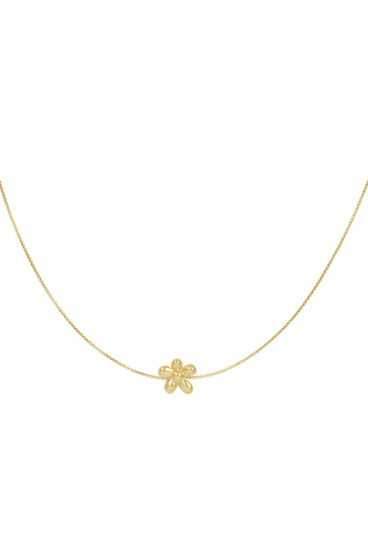 ketting puffy flower