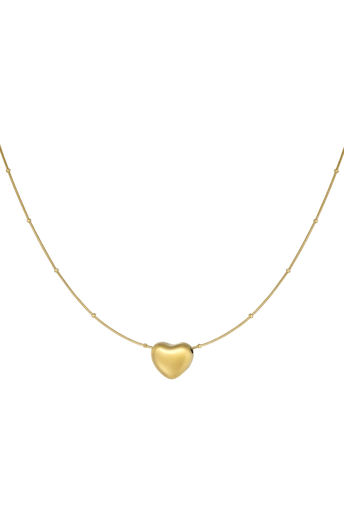 soft heart ketting