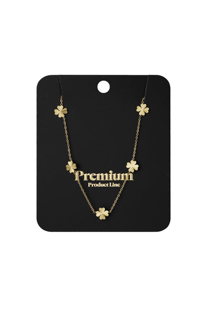 leafy luck ketting