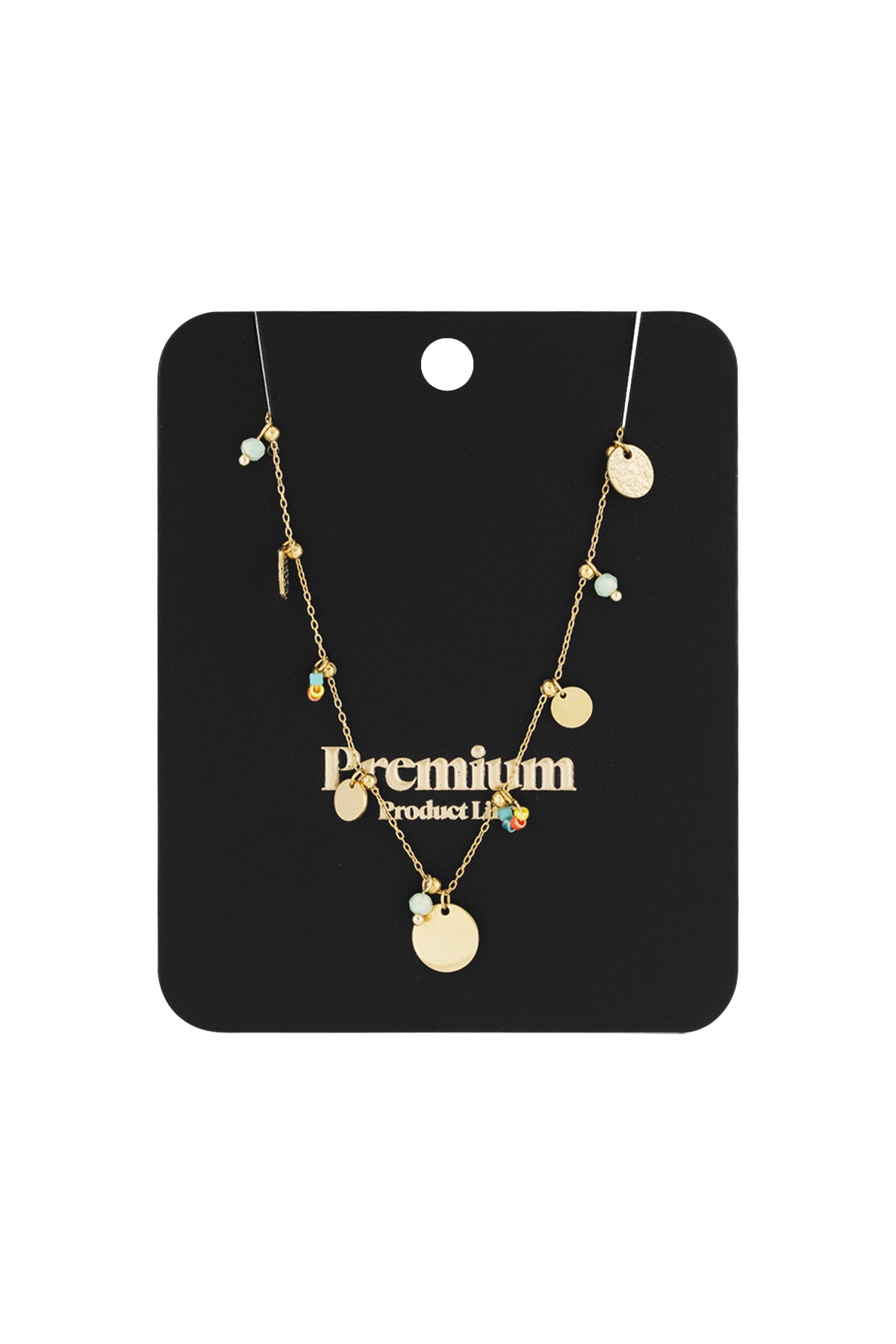 color pop coins ketting