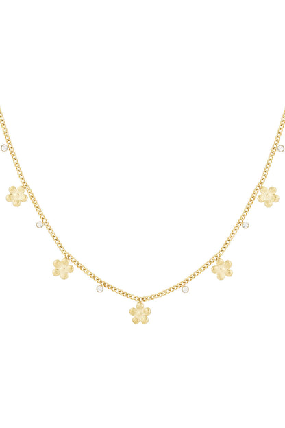 gleaming flower ketting