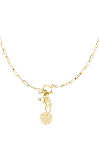 bedelketting sleeping rose