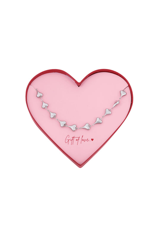 gift of love stainless steel chain van liefde