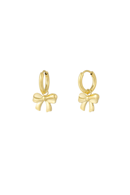 oorbellen simple bow