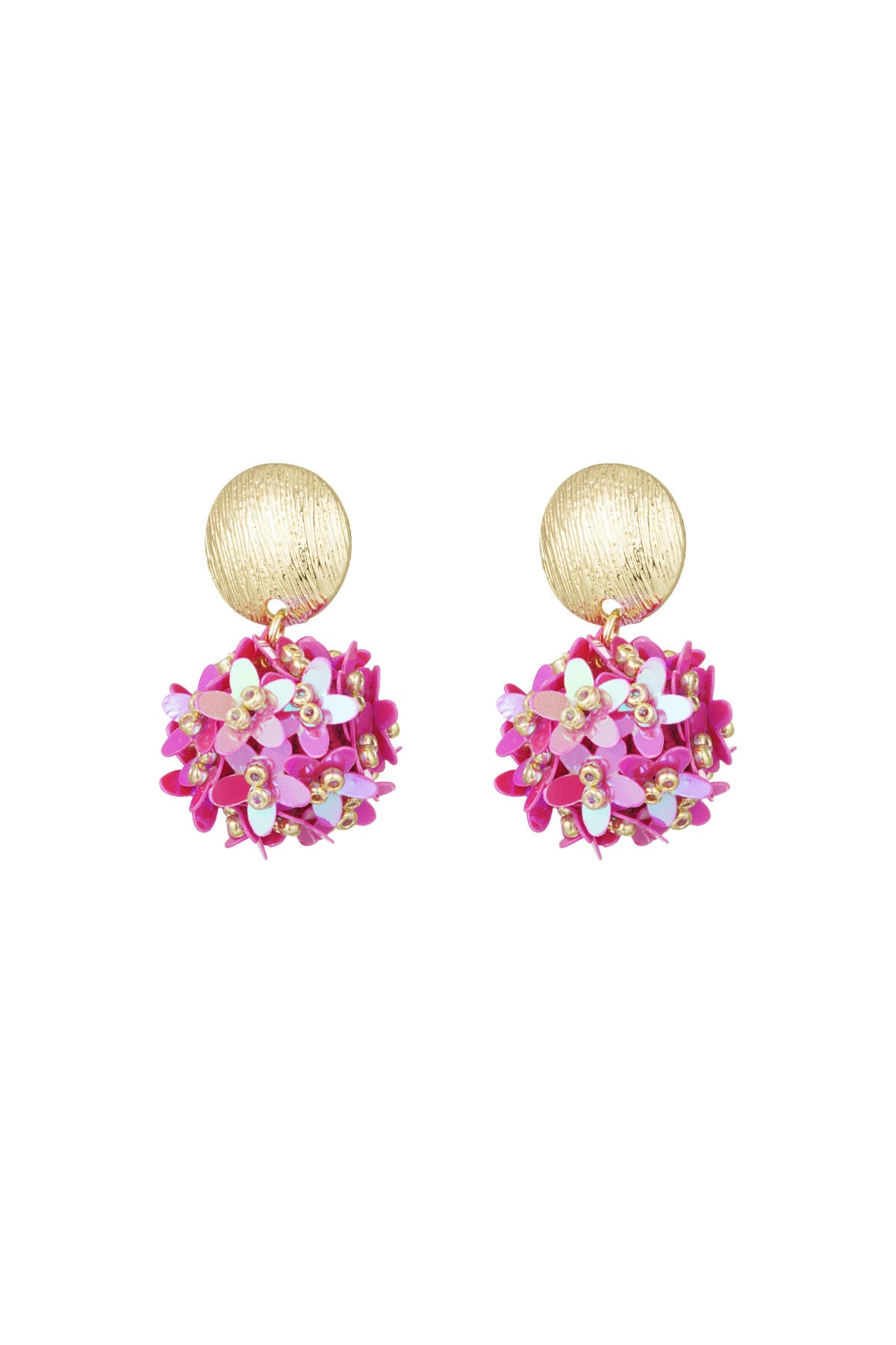 Pop of colour oorbellen