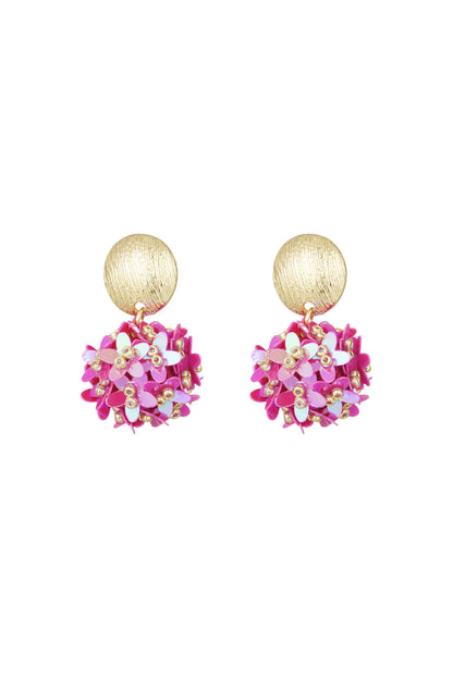 Pop of colour oorbellen