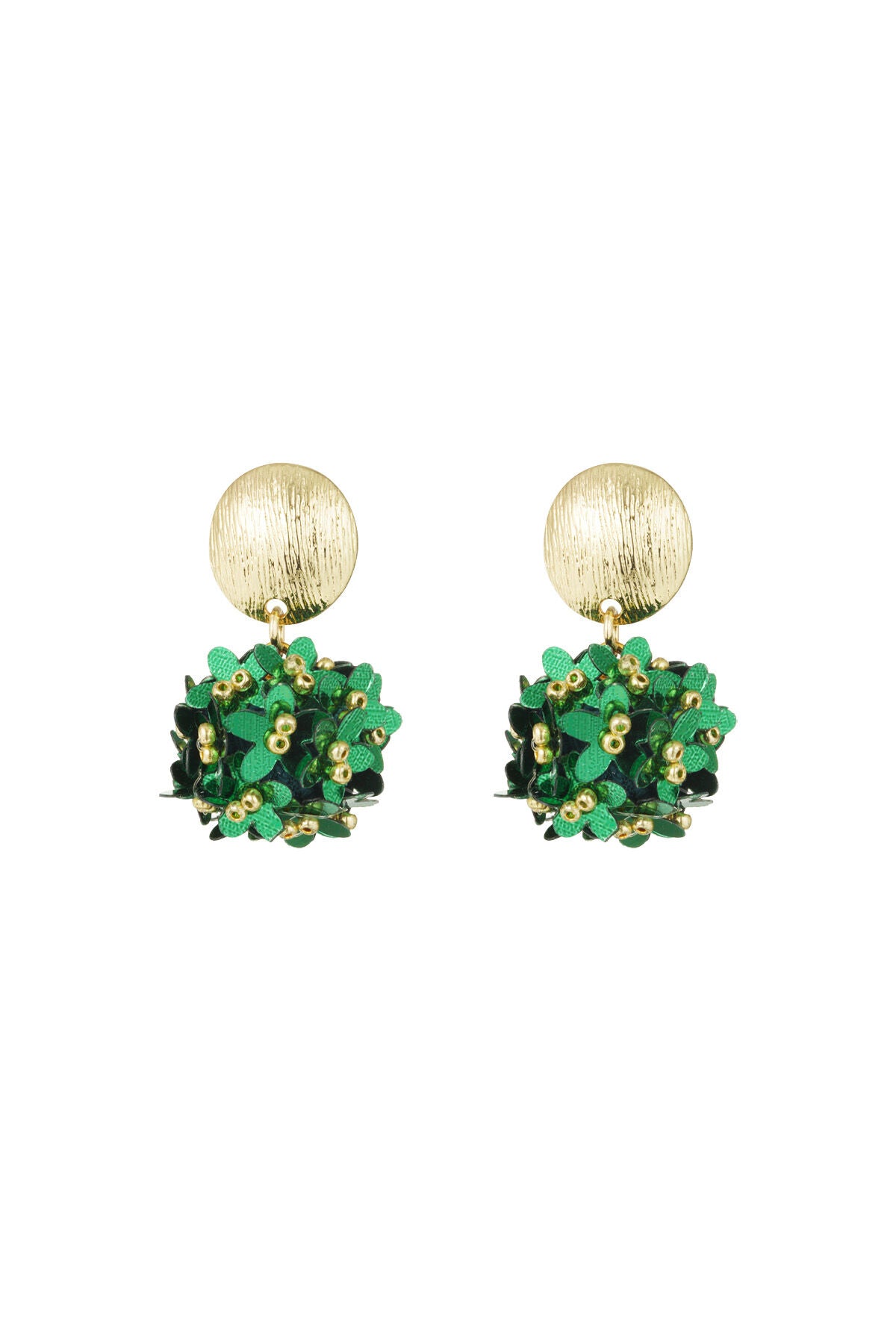 Pop of colour oorbellen