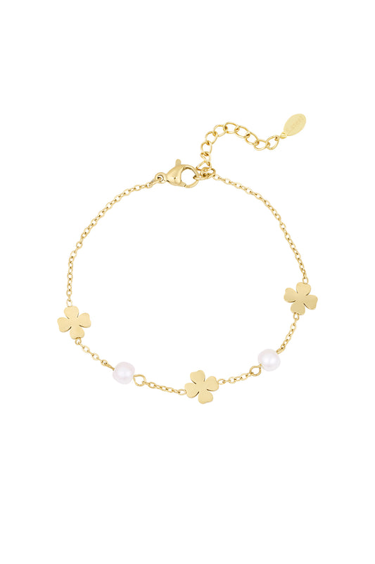 armband parel en klaver