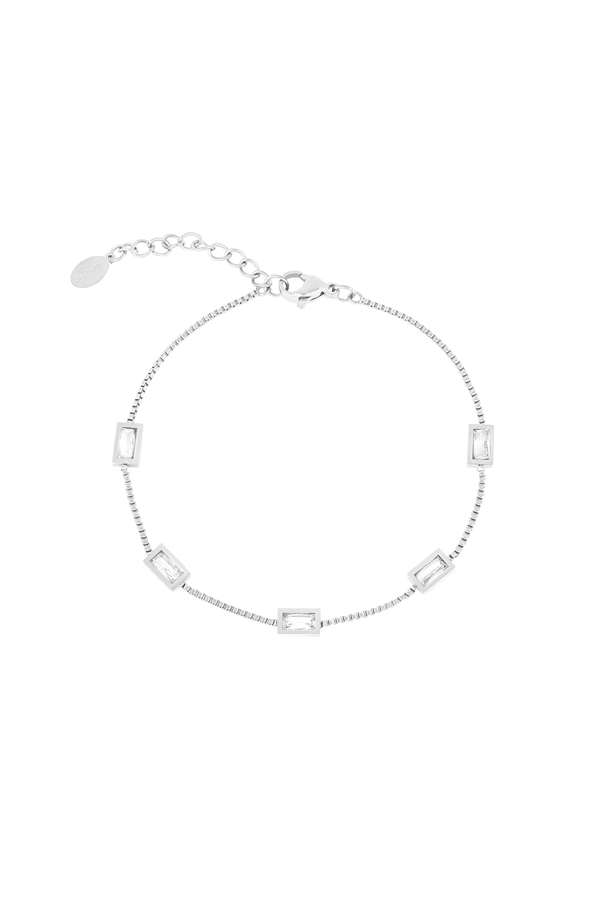 Diamond glow armband - Goud kleur 