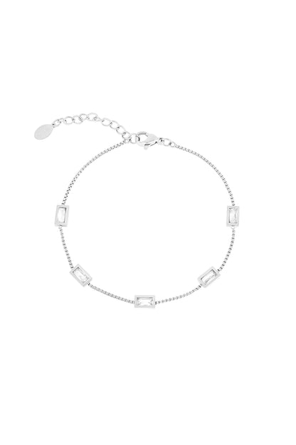 Diamond glow armband - Goud kleur 