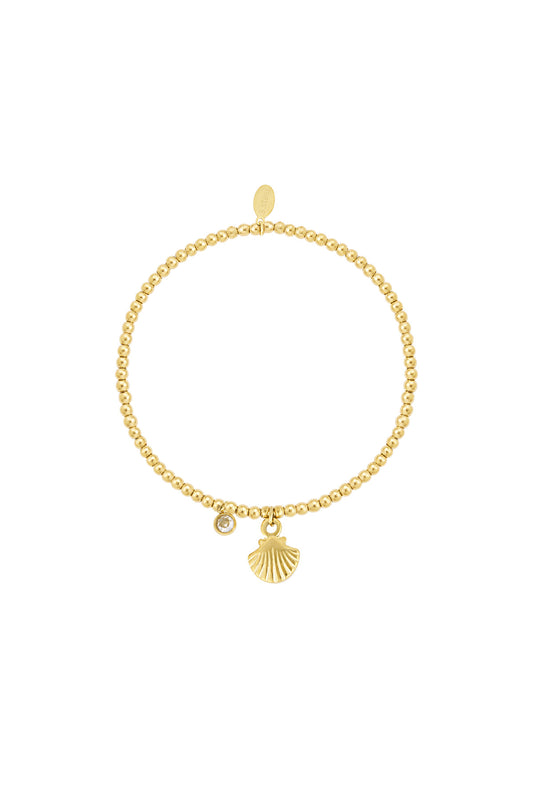simpele armband sparkly shell