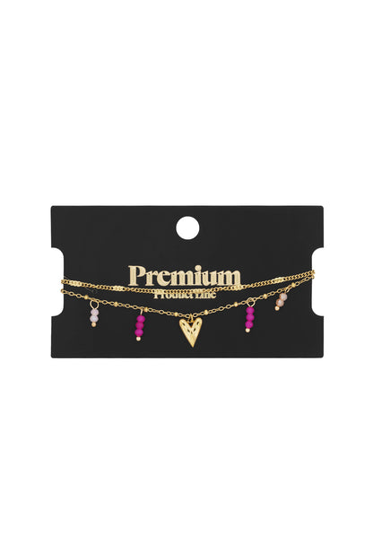 dubbele liefde armband