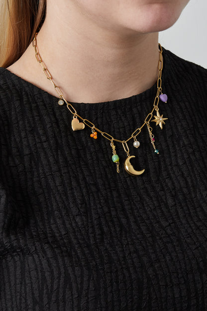 love you to the moon and back ketting