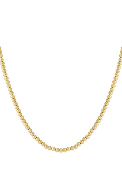 Ketting van massieve kralen - 6 mm