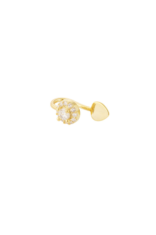 Neus- en oor cuff sparkly