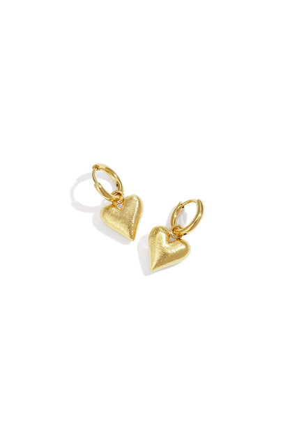 Oorbellen met hartjes, casual, dagelijks, eenvoudig, serie, damessieraden
