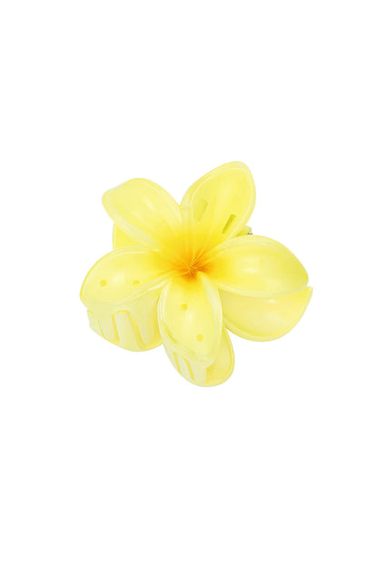 Haarclip met gradiëntbloem Hawaii love