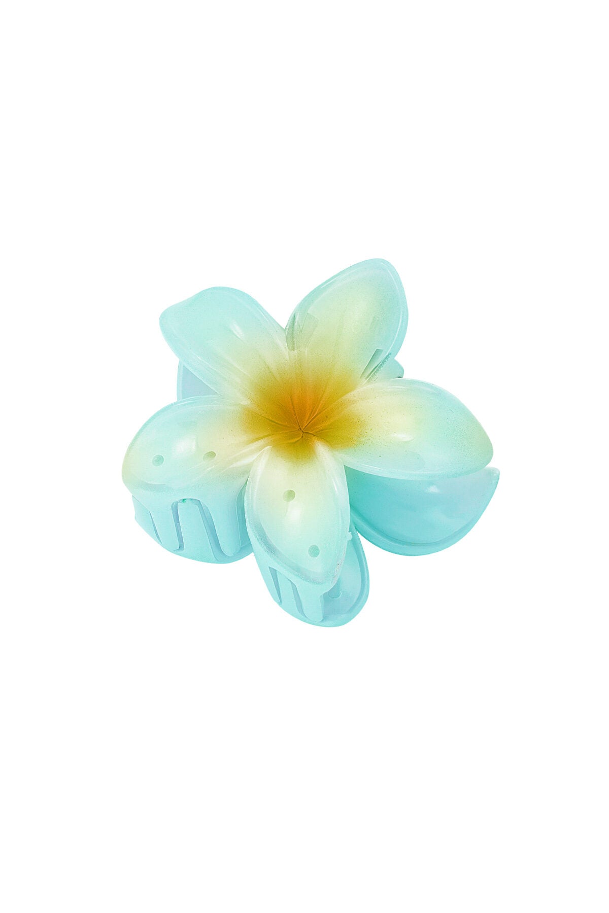 Haarclip met gradiëntbloem Hawaii love