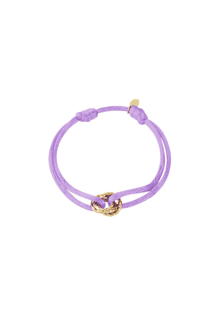 Armband met zonnige dagknoop