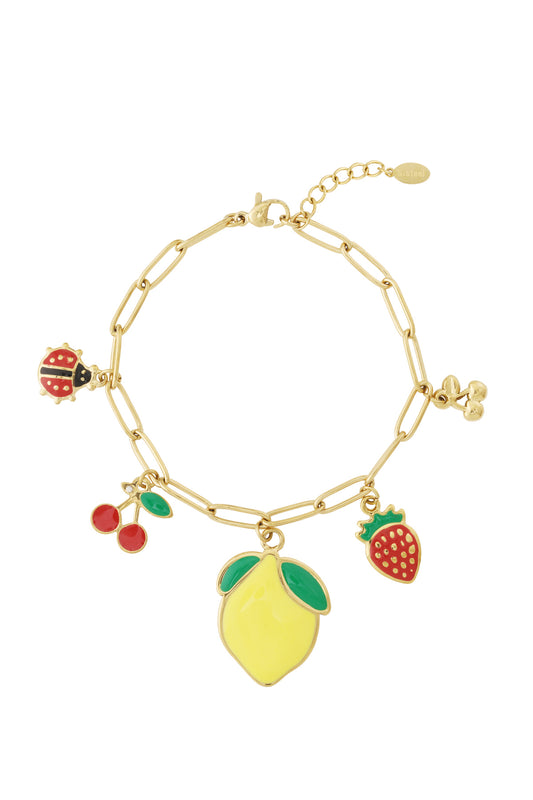 Lieveheersbeestje armband