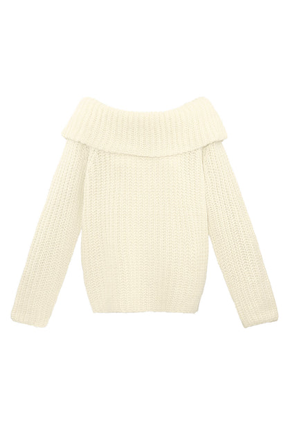 Gimme Recycled Polyester Blend Knit Sweater