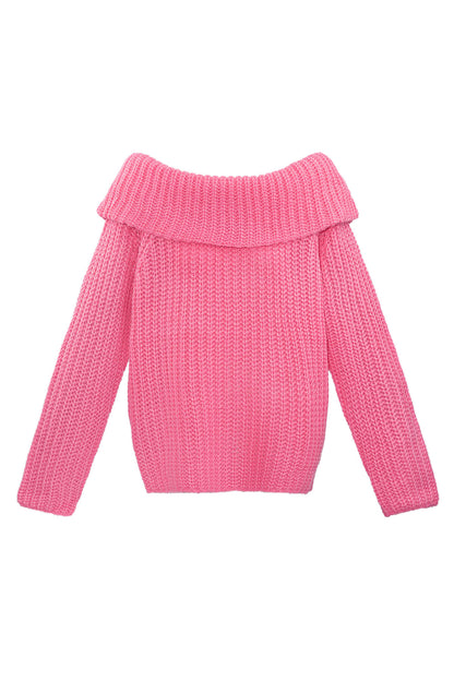Gimme Recycled Polyester Blend Knit Sweater