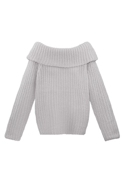 Gimme Recycled Polyester Blend Knit Sweater