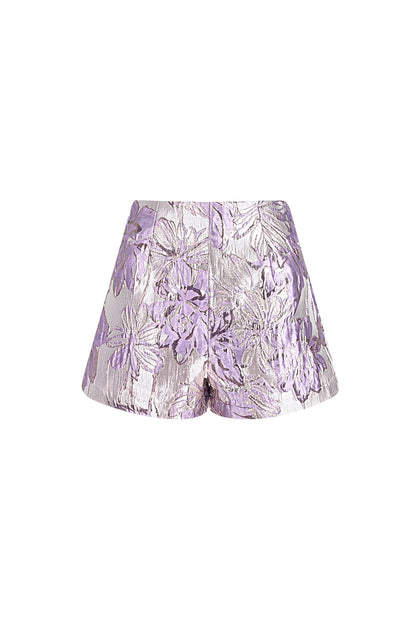 Stylish Comfort: Yehwang's Polyester Shorts in Blue, Champagne & Fuchsia