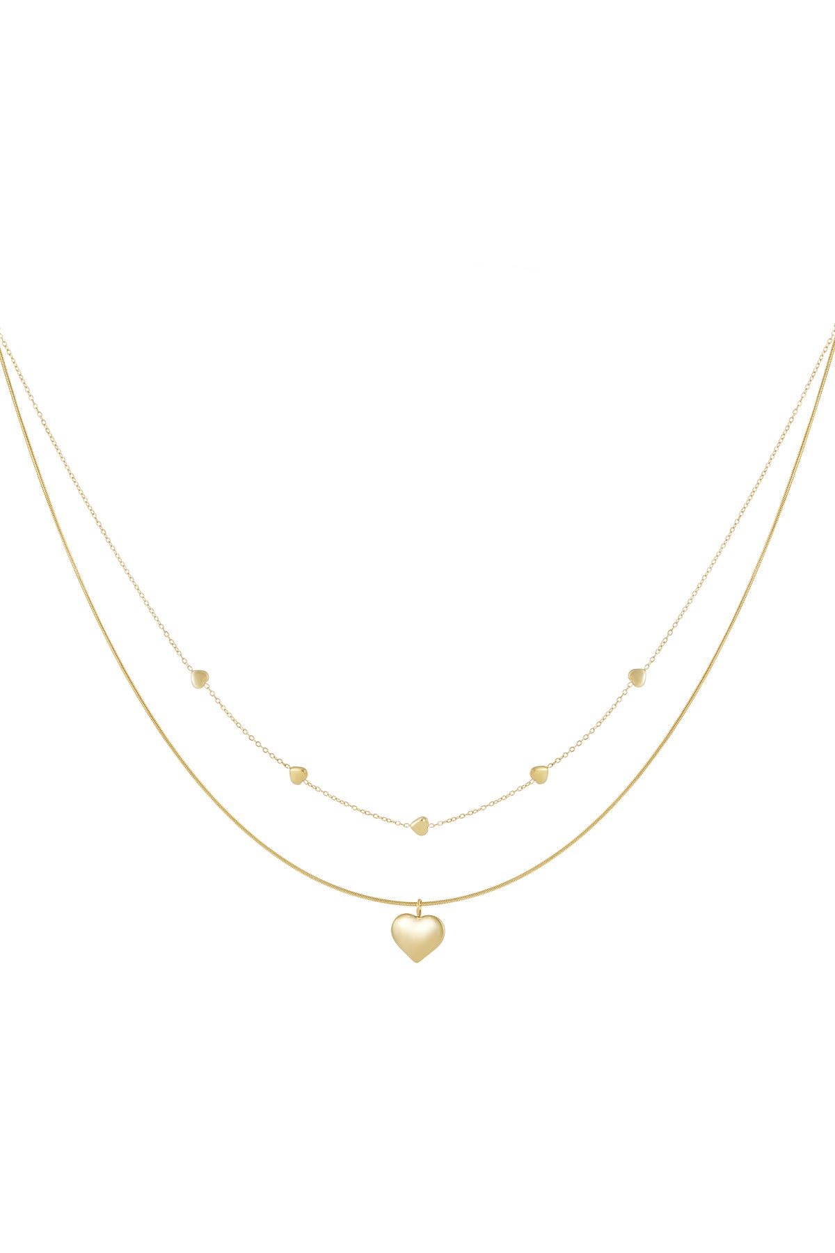 Gelaagde kettingen Hart Casual Dagelijks Eenvoudig Serie Dames sieraden
