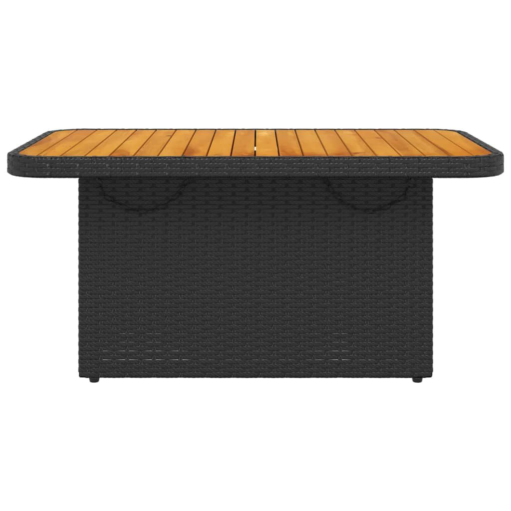 Tuintafel 90x55x71 cm poly rattan