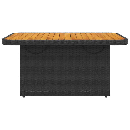 Tuintafel 90x55x71 cm poly rattan