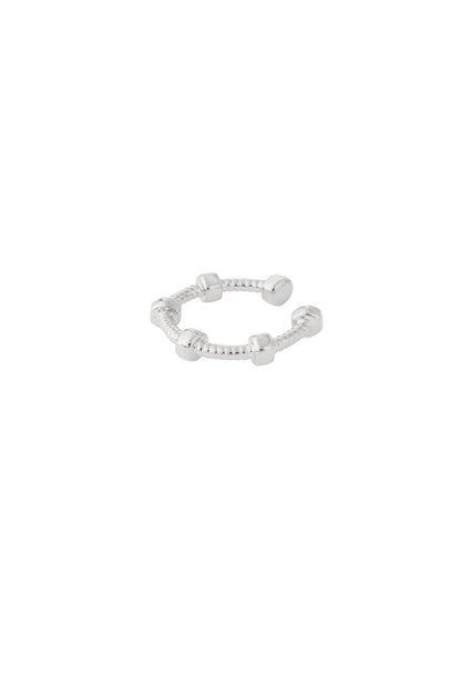 Ear cuff locked up