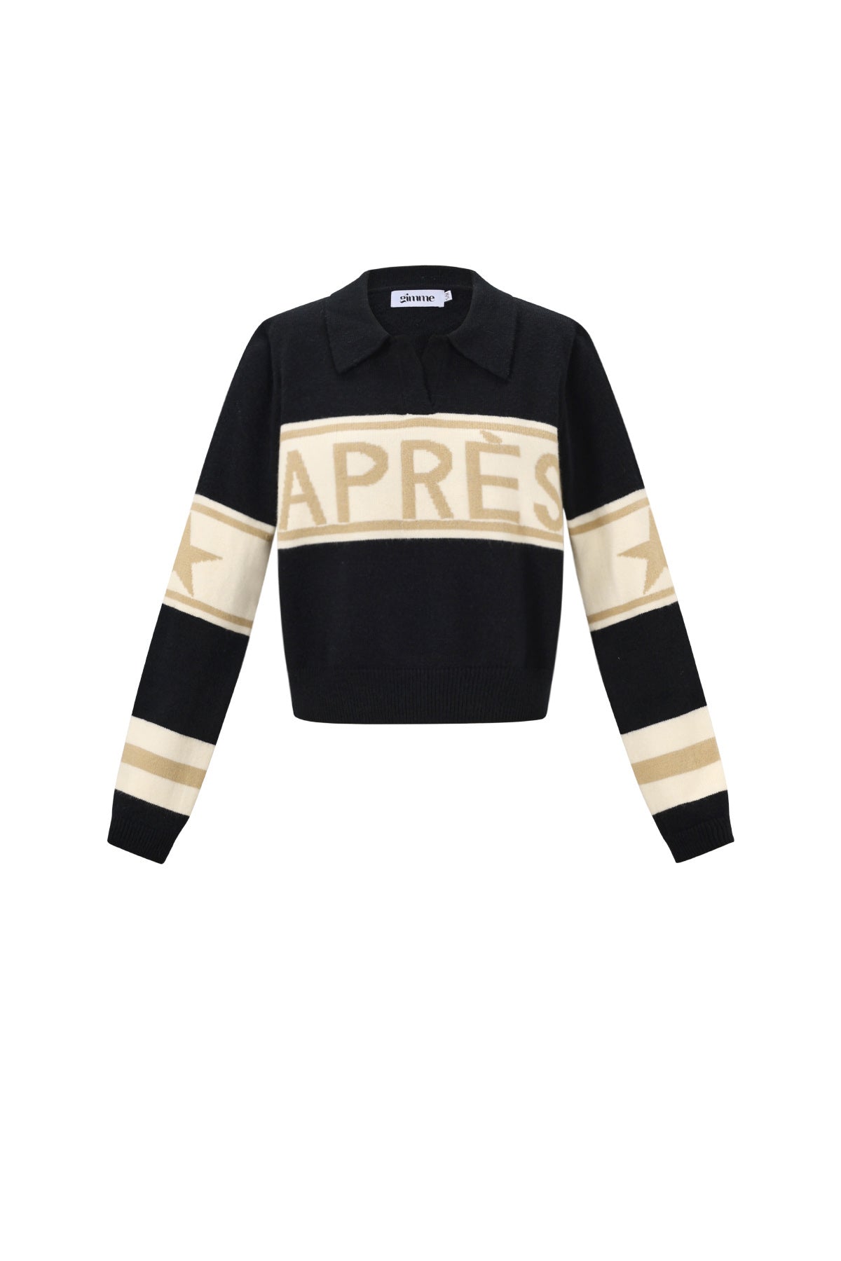 Knitted Polyester Fiber Women's Knit Sweaters Casual Letters