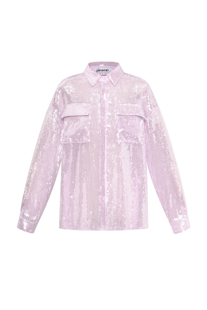 Elegant White & Lilac Woven Shirts for Spring/Summer